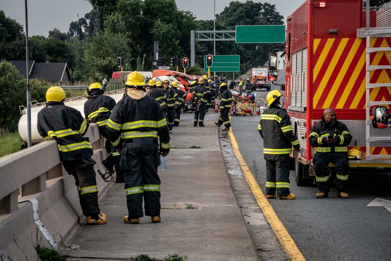 South African EMS professional recognised for emergency medical service